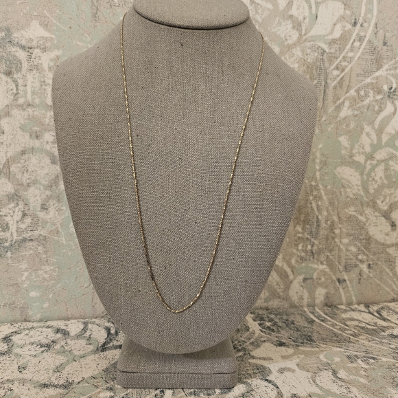 Vintage Petite 925 Silver Chain Necklace Handcrafted in Italy - Picture 8 of 13